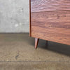 Mid Century Modern Solid Wood Highboy Dresser