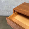 Mid Century Modern Solid Wood Highboy Dresser