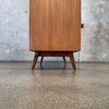 Mid Century Modern Solid Wood Highboy Dresser