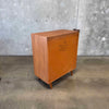 Mid Century Modern Solid Wood Highboy Dresser