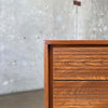 Mid Century Modern Solid Wood Highboy Dresser