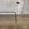 Modernist Bent Glass Coffee Table