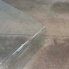 Modernist Bent Glass Coffee Table