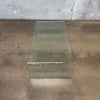Modernist Bent Glass Coffee Table