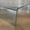 Modernist Bent Glass Coffee Table