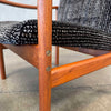 Mid Century Alf Svensson Arm Chair & Ottoman In Teak - Sweden