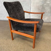 Mid Century Alf Svensson Arm Chair & Ottoman In Teak - Sweden