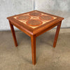 Danish Teak Tile Table Set