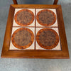 Danish Teak Tile Table Set