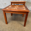 Danish Teak Tile Table Set