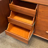 Mid Century Nine Drawer Walnut Dresser