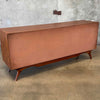 Mid Century Nine Drawer Walnut Dresser