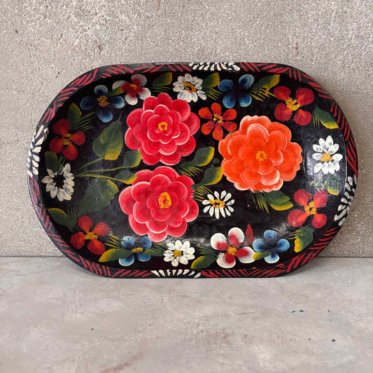 Vintage Batea Oval Plate - Mexico #2