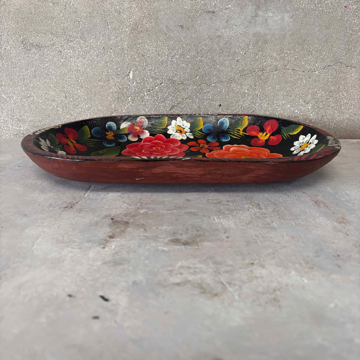 Vintage Batea Oval Plate - Mexico #2