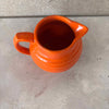 Orange Bauer Ringware Pitcher