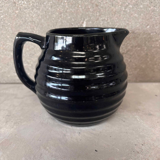 Black Bauer Ringware Pitcher