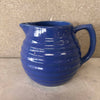 Blue Bauer Ringware Pitcher