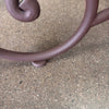 Five Piece Art Deco Patio Set - Table & Four Chairs w/ Cushions