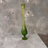 Vintage Viking Avocado Green Swing Footed Bud Vase