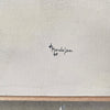 Mid Century Abstract Oil Painting Signed Mendelson 1969