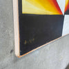 Mid Century Abstract Oil Painting Signed Mendelson 1969