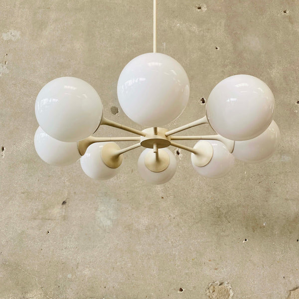 Mid Century Modern Orb Sputnik Chandelier By Lightolier