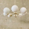 Mid Century Modern Orb Sputnik Chandelier By Lightolier