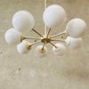 Mid Century Modern Orb Sputnik Chandelier By Lightolier