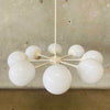 Mid Century Modern Orb Sputnik Chandelier By Lightolier