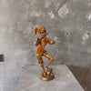 Italian Pixie Flutist Gold Gilded Wood Figure