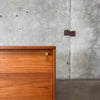 Danish Modern Teak & Brass Credenza