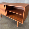 Danish Modern Teak & Brass Credenza