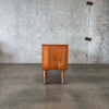 Danish Modern Teak & Brass Credenza