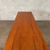 Danish Modern Teak & Brass Credenza