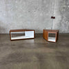 Pair of Modular Cube Table Or Entertainment Center By Coalesse