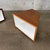 Pair of Modular Cube Table Or Entertainment Center By Coalesse