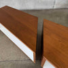 Pair of Modular Cube Table Or Entertainment Center By Coalesse