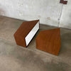 Pair of Modular Cube Table Or Entertainment Center By Coalesse