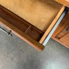 Solid Wood Walnut Mid Century Modern Credenza With Finished Back & Key