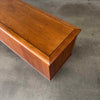 Solid Wood Walnut Mid Century Modern Credenza With Finished Back & Key