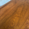 Solid Wood Walnut Mid Century Modern Credenza With Finished Back & Key