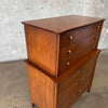 Mid Century Modern Highboy Dresser By Drexel - Dateline Series 1960s