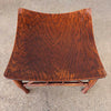 Vintage "Thebes" Stool With Custom Down Filled Cushion (AS-IS)