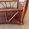 Vintage "Thebes" Stool With Custom Down Filled Cushion (AS-IS)