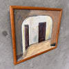 Vintage Oil Painting "Hallway" In Oak Frame
