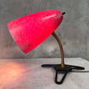 1950s Fiber Glass & Iron Task Lamp