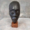 Bronze Face Sculpture