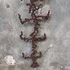 Brutalist Metal Punch Sculpture - Vertical or Horizontal