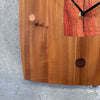 Lauren Verdugo Mixed Wood Clock #2