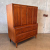 Mid Century Modern Lane Alta Vista Walnut Highboy